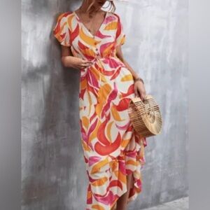 NWT Abel the Label Small Anthropologie Swish Hi Lo Dress‎